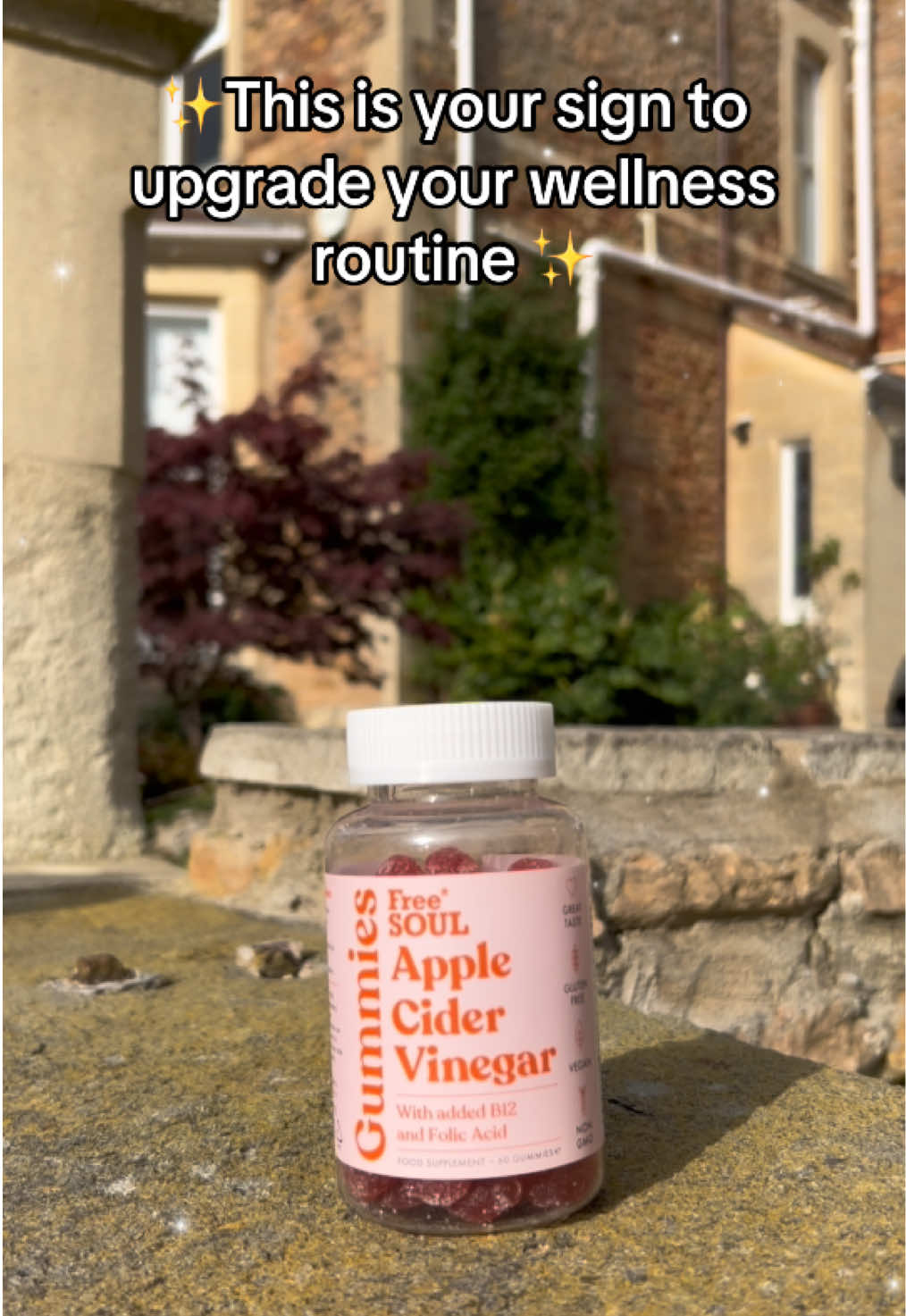 Just 2 gummies a day 🍎 A simple step to support digestion & daily wellness. Vegan • No added sugar • Wellness supplement 💚 Tap to shop! #tiktokshop #applecidervinegar #wellness 