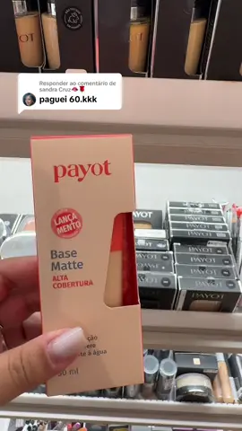 Respondendo a @sandra Cruz🫦🌹  Aqui também tá mega caro, mas no link que eu coloquei aí pra vocês no carrinho laranja tá mega barato gente, aproveita essa promoção aí da base da Payot #payot #maquiagem #make #tiktokshop #basepayot 