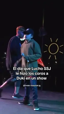 El día que Lucho SSJ le hizo los coros a Duki en un show  ¿Qué opinas de esto?👇🏼 Menciona a alguien @  #duki #luchossj #duko #dukissj #dukossj 