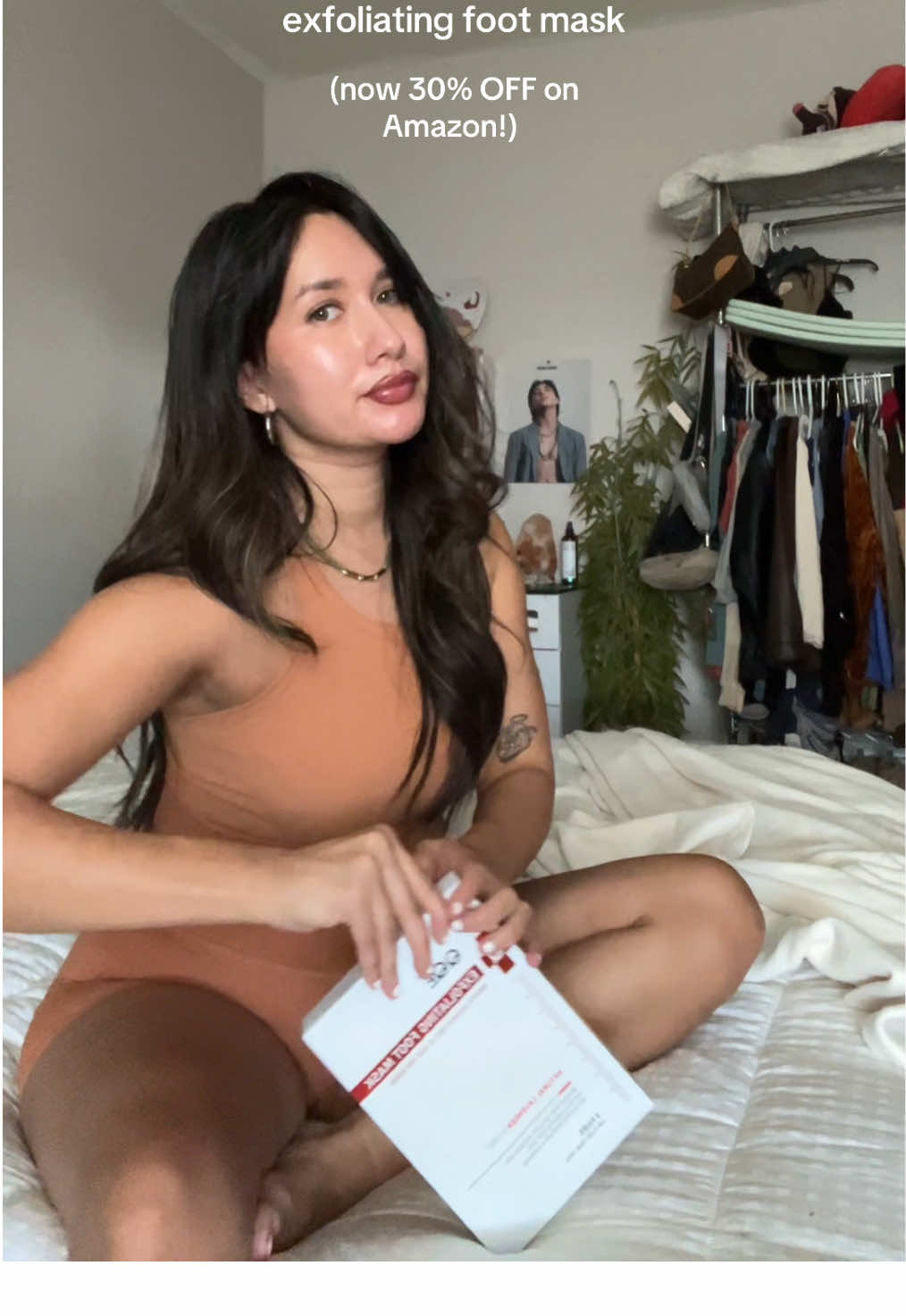 Trail feet deserve some TLC 👣✨ After long hikes, this QQE Lavender Foot Mask is my go-to recovery hack 🌲 #ExfoliatingFootMask #QQE #QQEFootMask