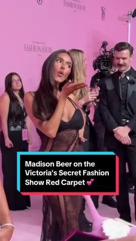 BRB if you need us we'll be thinking about #MadisonBeer on the #VSFashionShow red carpet. 😍 #VictoriasSecretFashionShow #VictoriasSecret  