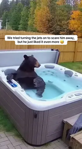 The jets hit and he ascended into heaven #blackbear #hottub #funnyvideo #funnymoments #sora 
