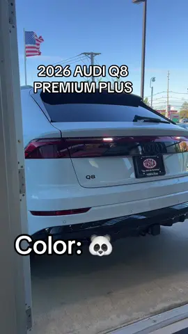 2026 Audi Q8 premium plus available now! Dm me! #audi #audiq8 #audiclub #luxurycars #carsalesman 