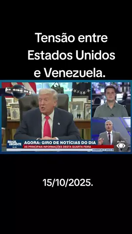 # Tensão entre Estados Unidos e Venezuela #