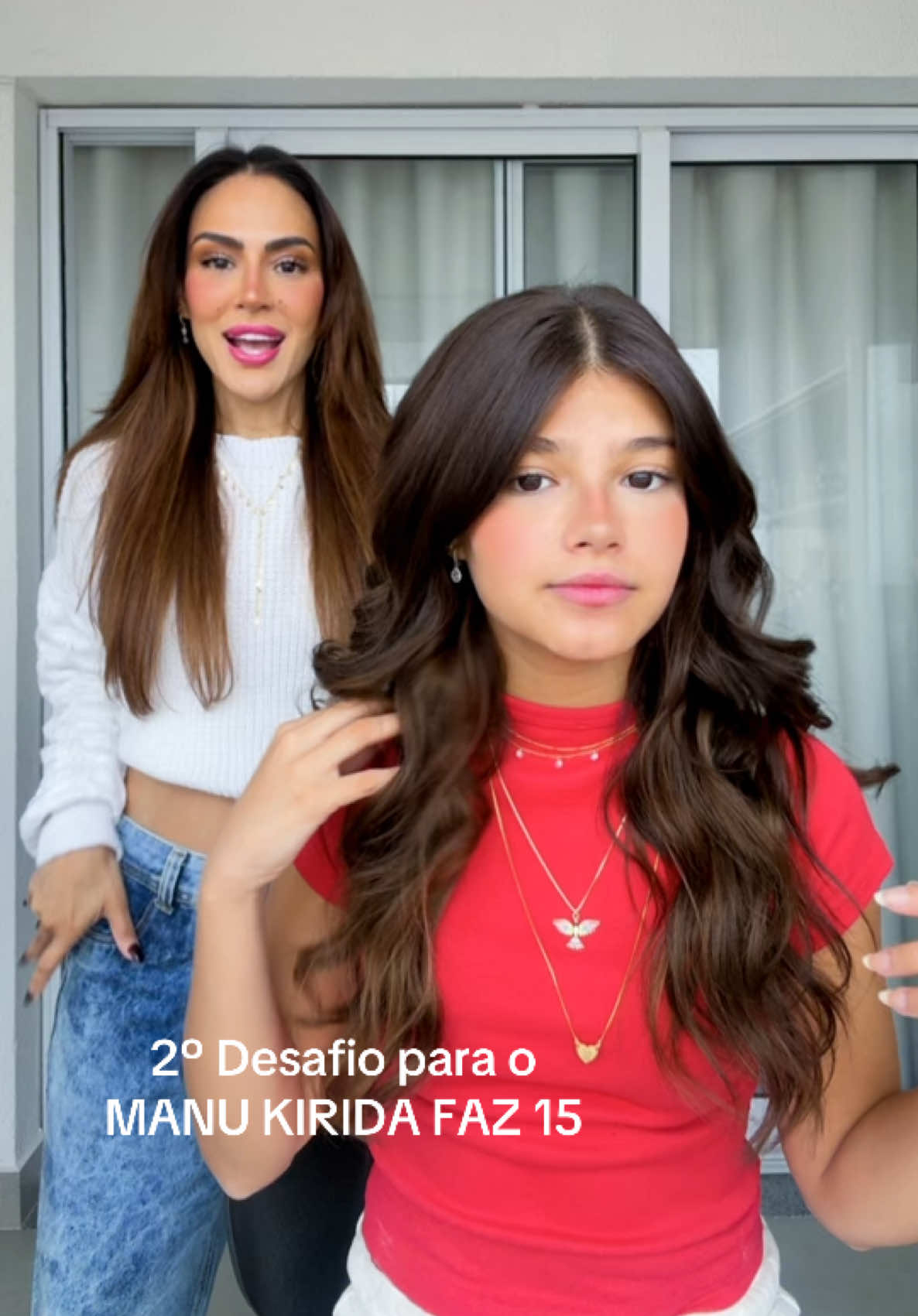 Já estamos ansiosas pra conhecer a próxima ou o próximo kirido que vai estar com a gente no XV da MANU #manukiridafaz15 #queroirnoxvdamanu #garotaskiridas #maeefilha 