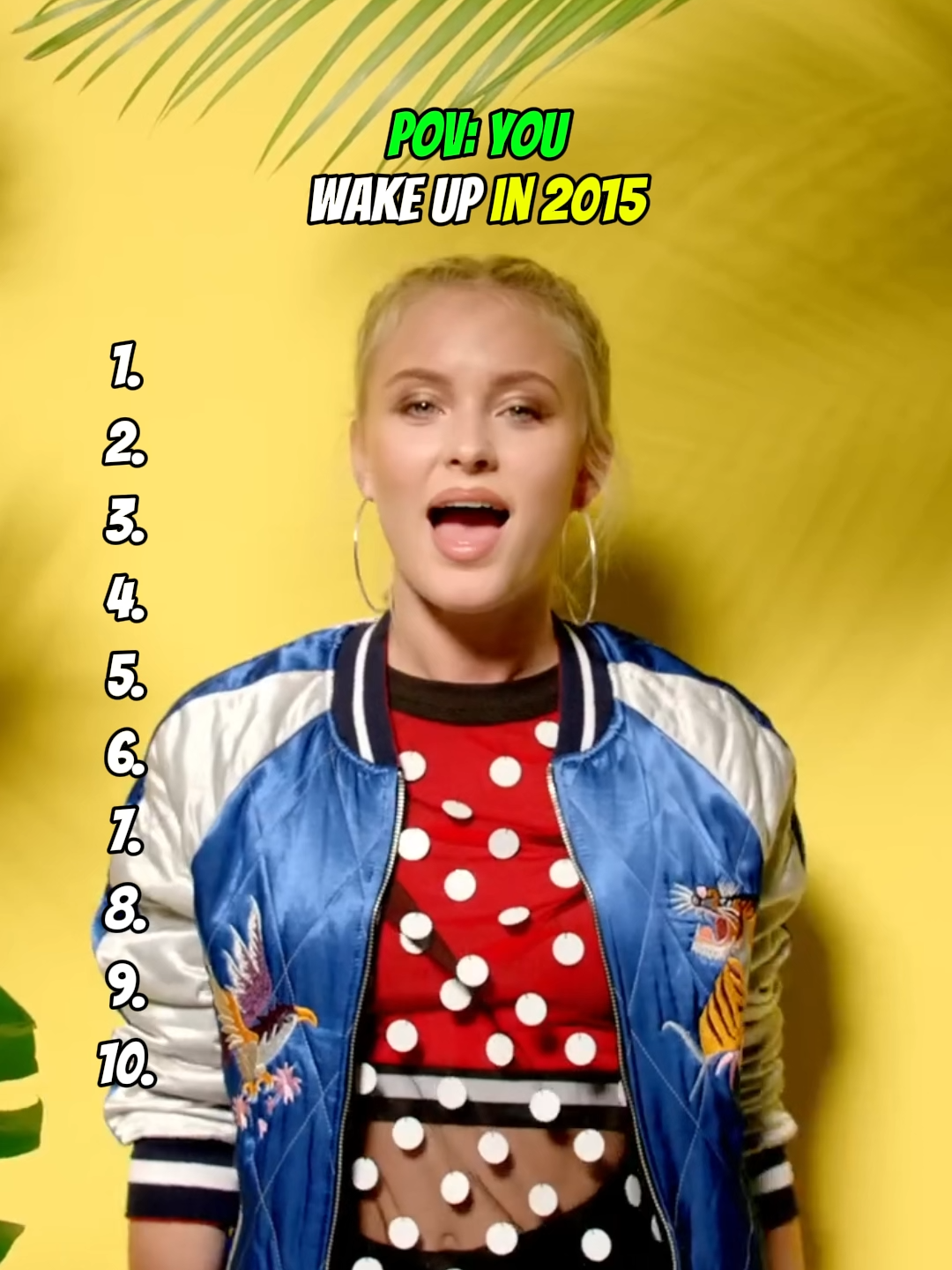 What is the best song of 2015? Pov: You wake up in 2015 #top10 #songs #2015 #nostalgiamusic #lushlife