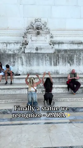 Saint Zara — the true Roman icon✨ #rome #zara #roma 