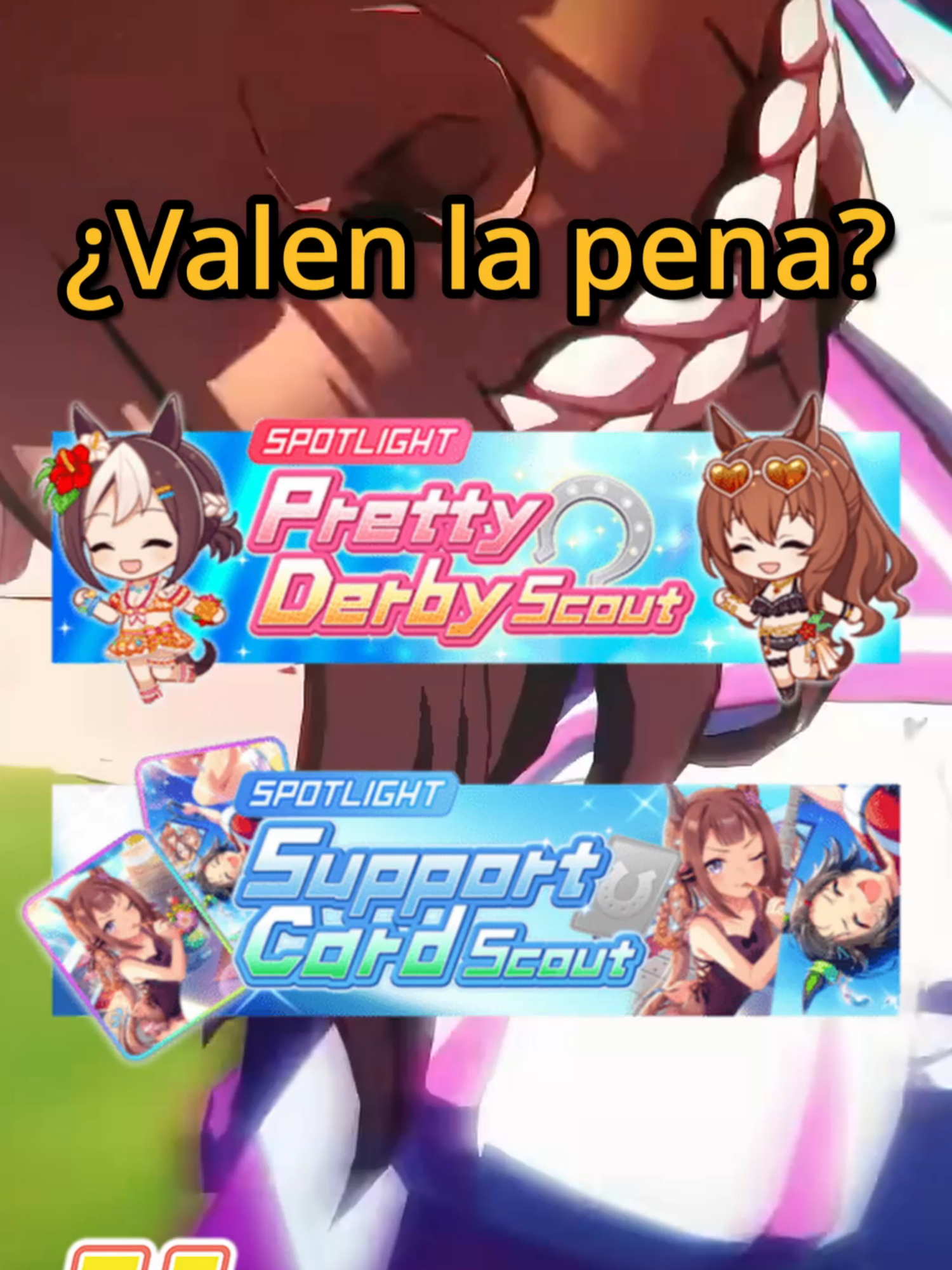 Banner Maruzensky y Special Week Verano en Uma Musume Pretty Derby Ahorren para Kitasan Black y Oguri cap de Navidad . . . . . . . . . . . . #umamusume #umamusumeprettyderby #umamusumecinderellagray #umamusumeguia #umamusumeprettyderbyguia #umamusumeprettyderbyseason2