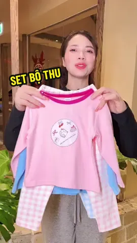 Set bộ dài tay thu đông cho bé trai bé gái! #cohuereview #setbothudongchobe 