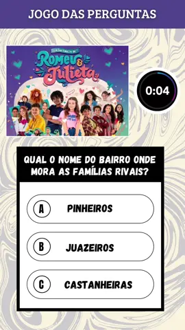 Quiz sobre A Infância de Romeu e Julieta - Você realmente é fã? #ainfanciaderomeuejulieta #ainfanciaderomeuejulietaedits #sbtnovelas #sbt #romeuejulieta 