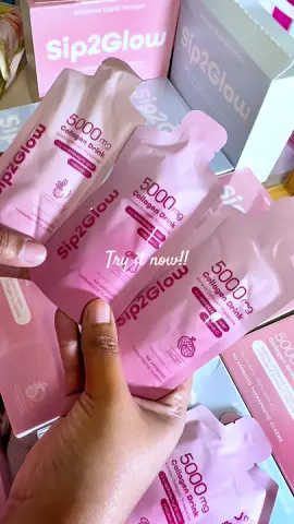 Omg!!!! May bagong flavors na ! #sip2glow #sip2glowcollagendrink #sip2glowpaydaysale #paydaysale #sip2glowadvancedbrighteningdrink 