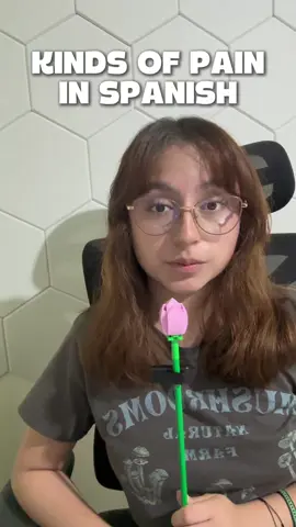 Kinds of pain in spanish  #medicalspanish #doctor #spanish #learnspanish #spanishlessons