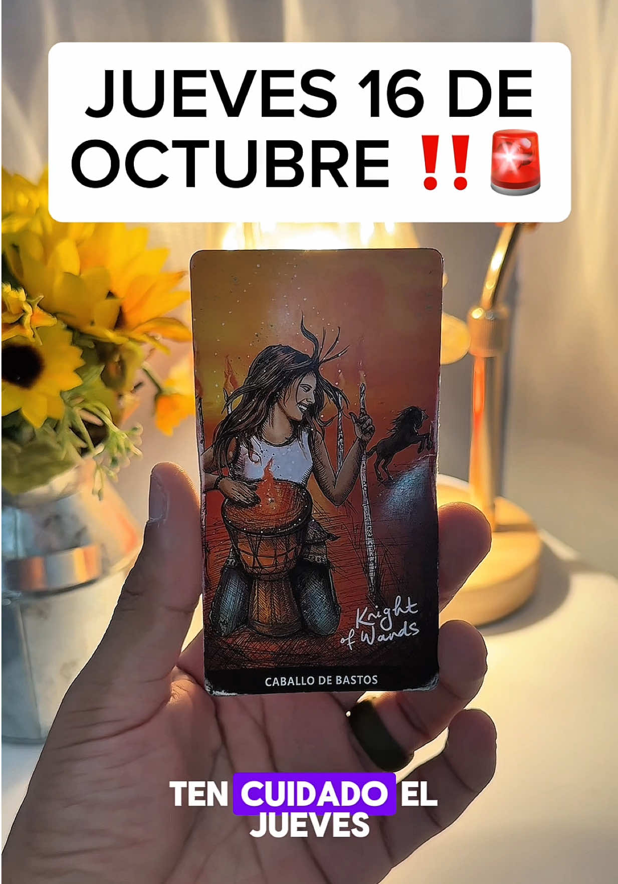 Jueves 16 de octubre! #tarotdailyreading #lecturadecartas #usatoday #tarot #tarotcards