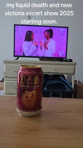 I drink so much liquid death.It is crazy, but they came out with a new flavor called Psycho Cider,limited edition,  which tastes like apple cider.It is delicious and it is one of favorites sad it is only available for a limited time.#liquiddealth #autoimmunediseases #micro-influencer @Liquid Death #victoriasecretfashionshow2025 