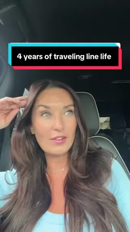 Can’t believe it’s been 4 years of traveling linelife 🥹 ⚡️💕#travelinglinewife #lifeontheroad #trampinglineman #journeymanlineman #travelinglinefamily 