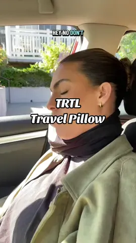 This @Trtl Travel pillow is not just for planes! It is the perfect travel pillow for any drive, even if it’s just an hour! BUT be careful, your passenger might get too comfortable… like @Natalie| Beauty & Fashion 🙄🤣 #travelpillow #trtltravel #roadtrip #sleepcomfortable #tiktokshopcreatorpicks 