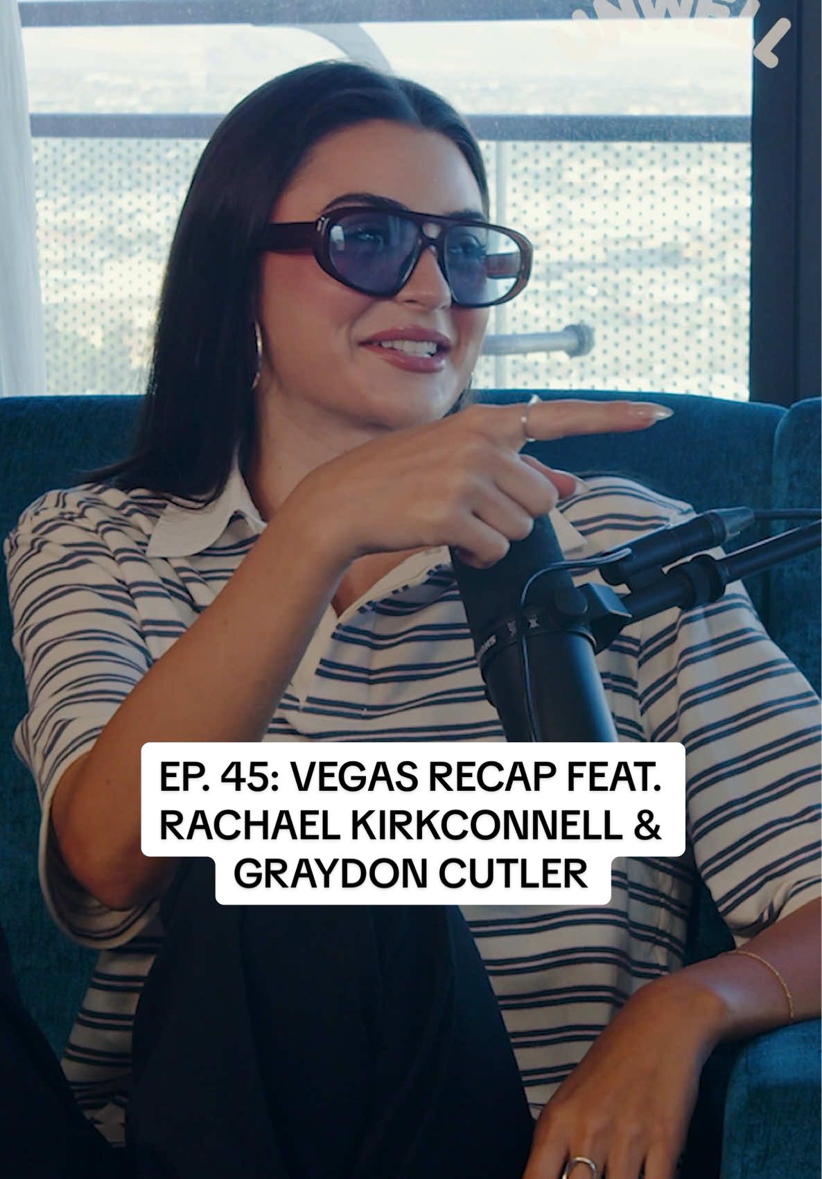 Me, @Graydon Cutler , @rachael and a mic in Vegas 🤸 We’re spilling it all as usual…TUNE IN AT MIDNIGHT