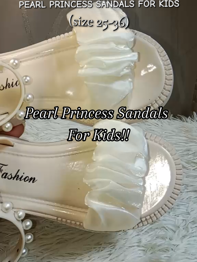 pearl princess sandals for kids,size 25-36!! #sandals #sandalsforkids #princesssandals #kidsandals #forkids 