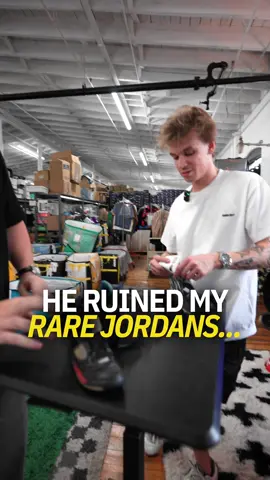 My JORDANS are Crumbling…😢            #jordans #crumblingshoes #oldshoes #oldjordans
