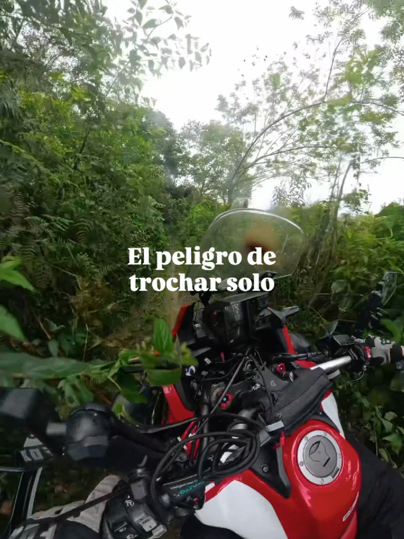 Usted sale en moto a trochar solo o acompañado? Le ha pasado alguna vez? #offroad #moto #caida #viral #LIVEIncentiveProgram 