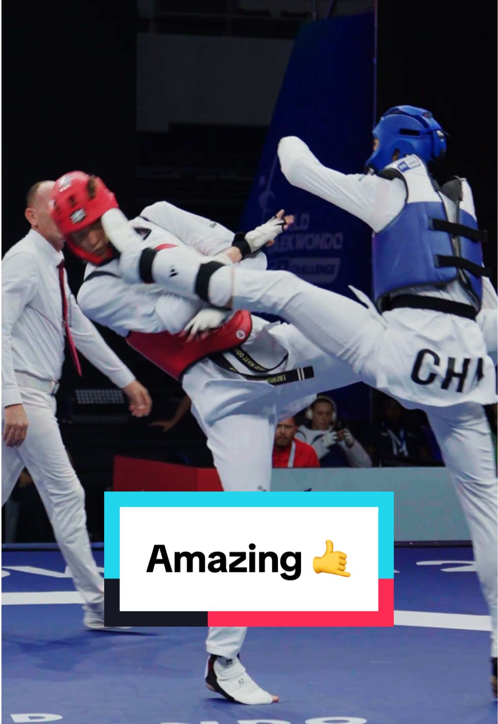 Amazing 🤙 #WorldTaekwondo  #MujuTaekwondowon2025GP #GPChallenge #GrandPrixChallenge #WTGPC2025 