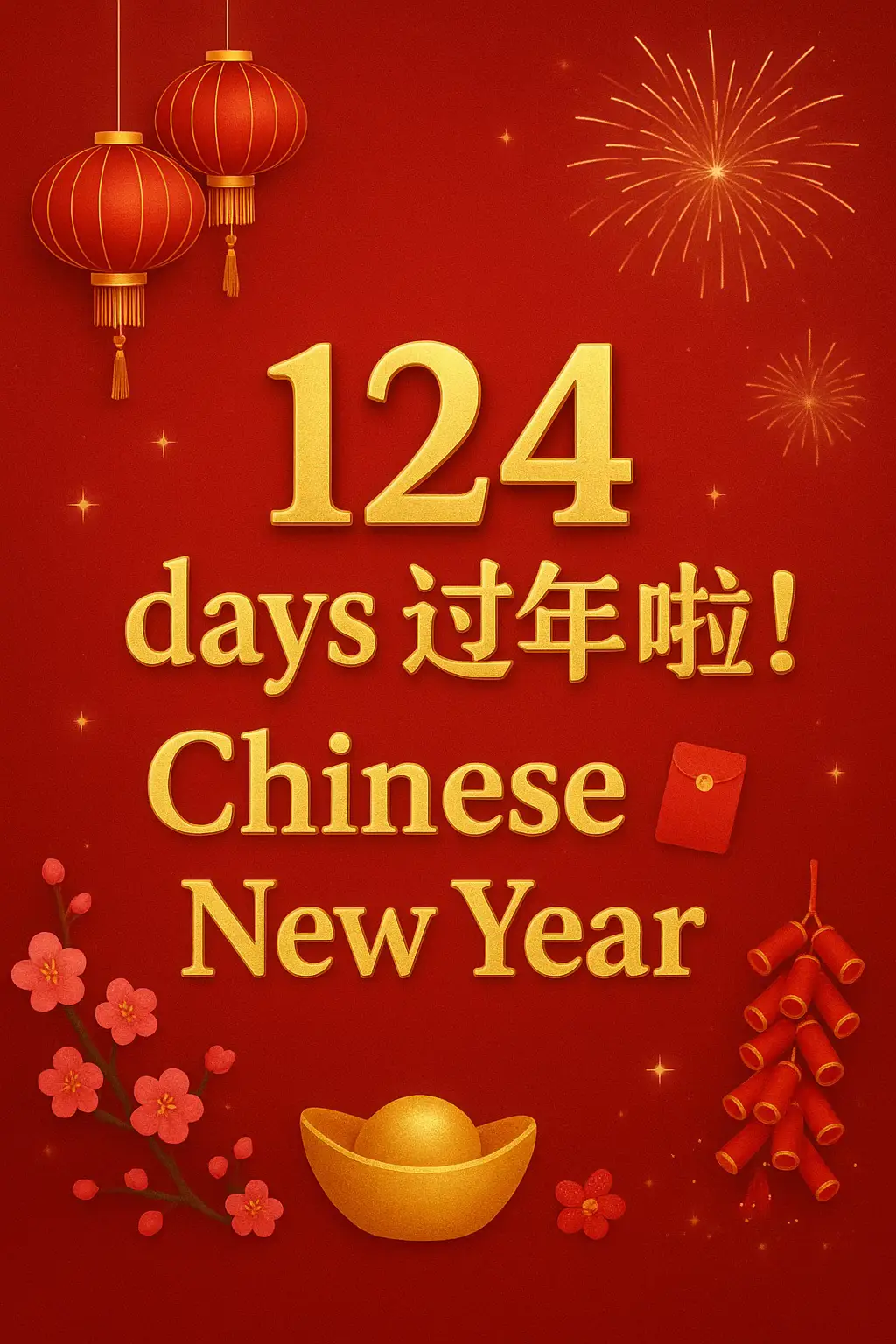 倒数ing🕛 🧨鞭炮响🔥，🍊好运到💖 笑口常开😂，新年快快乐乐过好年！🎊