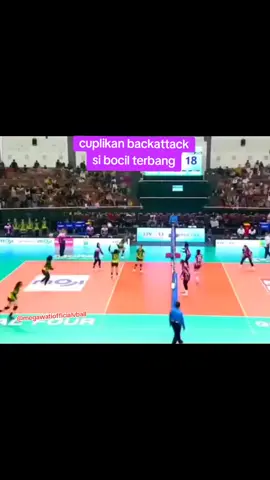 backattack si bocil terbang Arimbi #voli #megawatihangestri #megatron #volleyball 