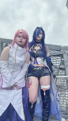 @中卒ブランケット 前に上げたやつの非採用版。 #黄泉コスプレ #acheron #崩壊スターレイルコスプレ #houkaistarrailcosplay #崩坏星穹铁道 
