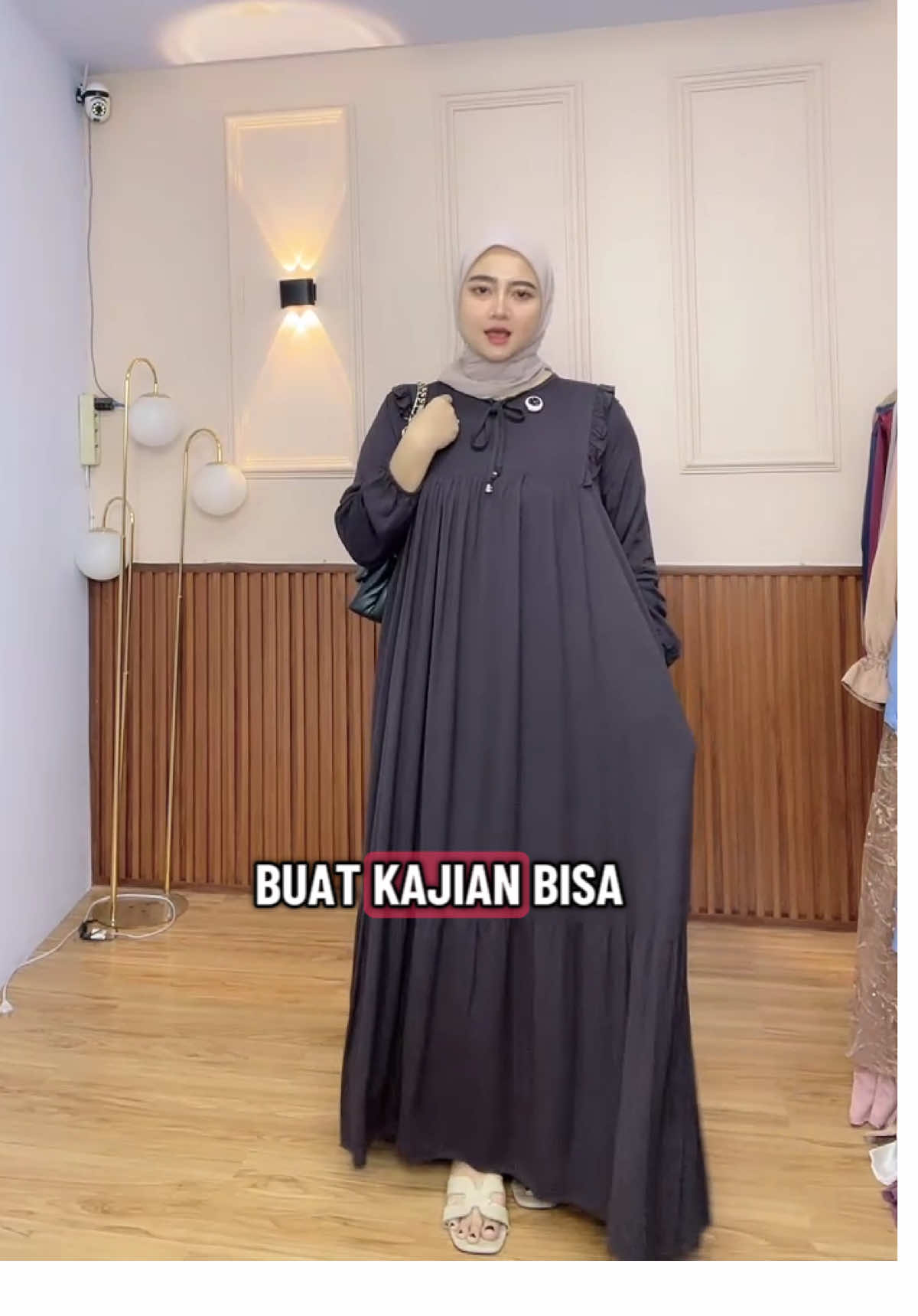 Cakep amat warna coffe 🫦🫦❤️😍#livehighlights #tiktoklive #dresssimple #ootddress #dresscantik 