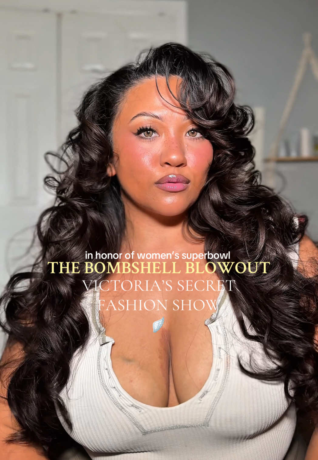 bombshell blowouts of this month so far in honor of @Victoria’s Secret fashion show 2025 #fyp #hairinspo #hairgoals #blowout #victoriassecret 