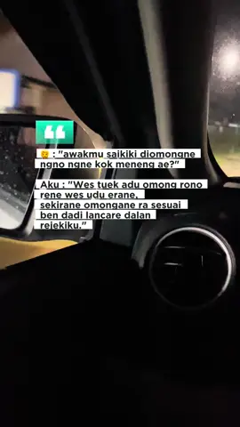 Karna galau karna gak punya duwit lebih menakutkan ketimbang galau mikirke omongane wong. Apapalgi wong sing gak iso ngoco marang awake dewe. Betul gak? #storygalau #dontcare #fyppppp #efyeeepeeee #fyppppppp 