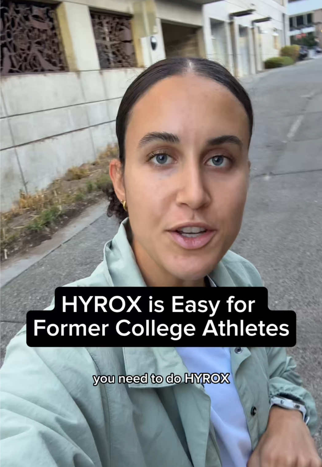 If you were a college athlete and miss competing, HYROX is made for you. That mindset and pain tolerance is still there! Plus, you’re gonna be good at it 😏 #hybridathlete #collegeathlete #formerathlete #hyrox #hyroxtraining