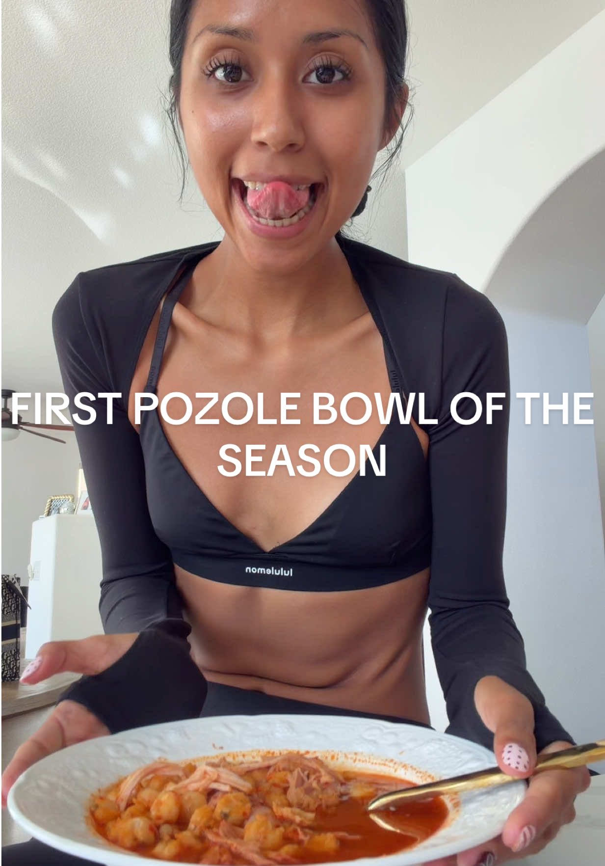 YALL DONT PLAY WITH MY MOM WHEN IT COMES TO POZOLE #mexicanfood 