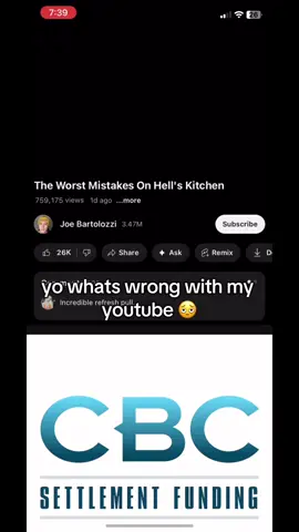 pls tell me its not just ME bro 🥀. #fyp #youtube #youtubedown 