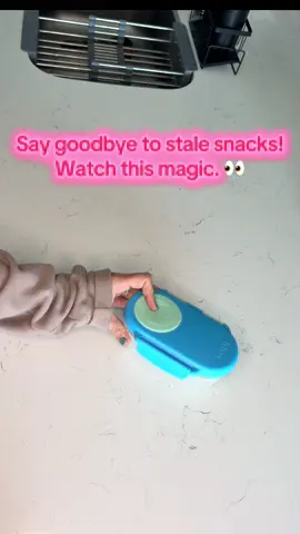 I can’t believe how much food I used to waste before finding this little bag sealer + opener! It’s super affordable, easy to use, and keeps everything fresh—from chips to cereal. Total mom hack 🙌 #KitchenHacks #kitchengadgets #MomHack #amazonfinds #fyp 
