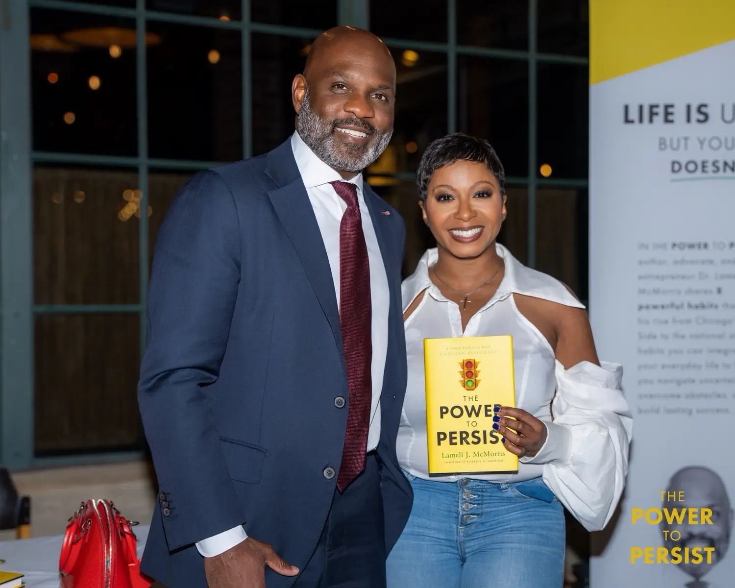 I’m sitting here listening to the Supreme Court hearing about the possibility of them intentionally weakening the Voting Rights Act of 1965 and I thought it was an appropriate time to highlight one of the behind the scenes influencers that has helped fight to get us the opportunities that we’ve held during my lifetime.  Last week, I had the honor of being invited to meet Lamell McMorris, THE definition of Black excellence and perseverance. His book The Power to Persist: 8 Simple Habits to Build Lifelong Resilience—a USA Today Best Seller— is more than motivation, it’s a masterclass of finishing what you start and becoming who you claim you want to be —in spite of. Lamell has sat in rooms with Jesse Jackson (Aggie Pride), President Obama, and the Rev. Al Sharpton yet his humility and authenticity stood out as much as his influence and impact. Because yall know if that would have been me I wouldn’t shut up about it LOL. Grab a copy of his book. I promise you it’s the motivation you need in times like this to make your own mark.  SN: I now have 2 close personal friends (him and Gov. Cooper) that know President Obama, does that make me friends with him too? If not, I’m definitely getting closer and when I do Imma be LOUD about it 😂😂. Don’t say I didn’t warn you. 