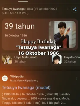 Heppy birthday Kuroto Dan / Tetsuya Iwanaga yg ke-39 tahun 🥳🎉🎊✨ #capcut #heppybirthday #kamenrider #kamenriderexaid #kurotodan #tetsuyaiwanaga #tokusatsu #tokufans #tokugirl #tokufensindonesia #fypシ゚ #fyppppppppppppppppppppppp #gaksukaskip📵 
