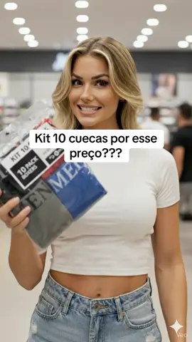 O TikTok enlouqueceu, esse kit 10 cuecas boxers tá quase de graça! Mas a promoção não deve durar muito! #OfertaDoDia #vendas 