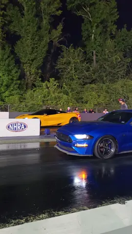 Bolt on/E85 10R80 Mustang GT vs McLaren 720S #mustang #mclaren #720s #dragrace #dragracing 