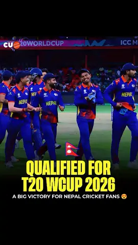 बधाई छ 👏 नेपाल टि-२० वर्ल्ड कप खेल्न छनोट भएको छ 👏🇳🇵#cricket #foryou #foryoupage #viral #t20 