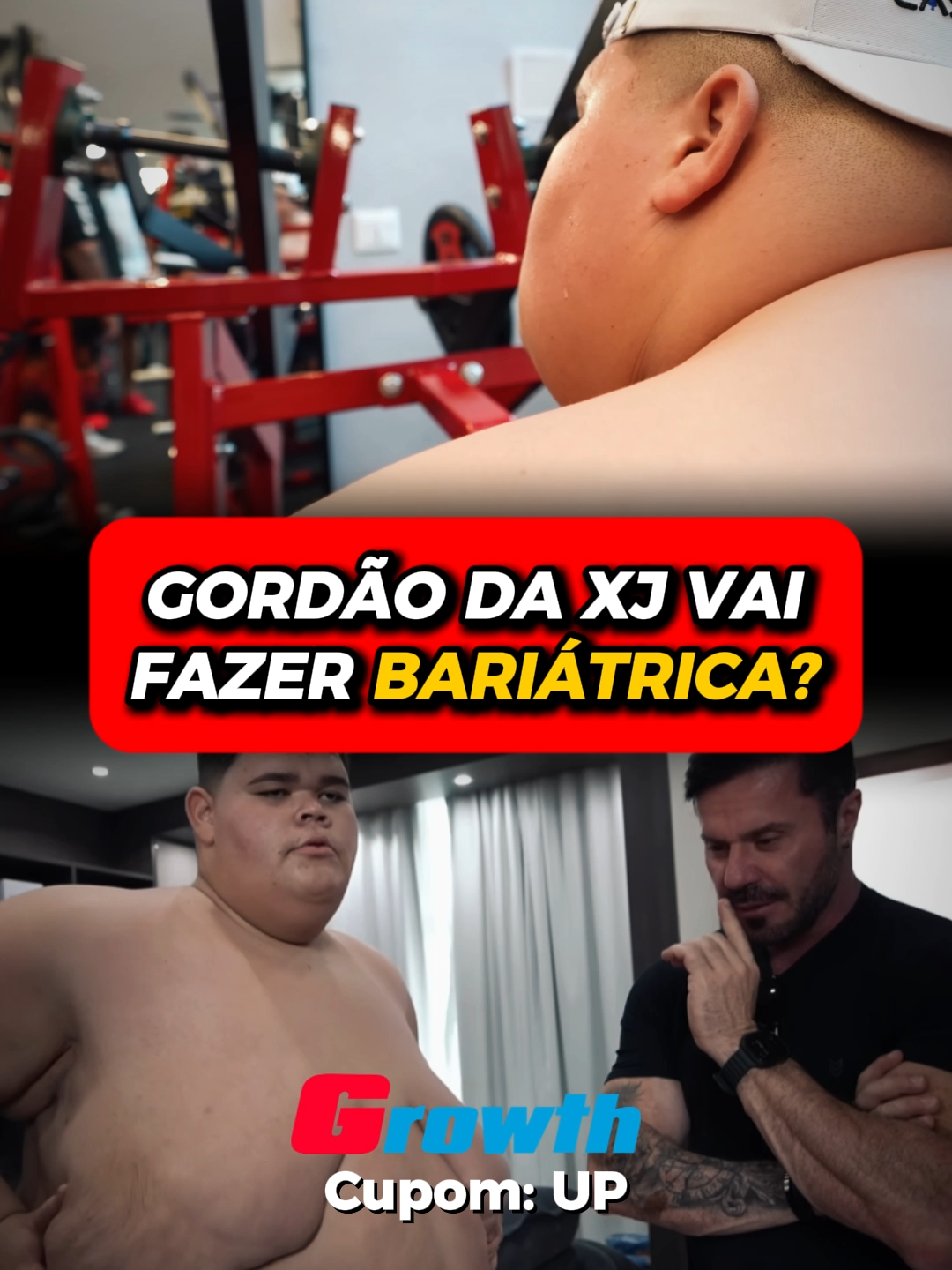 🏷️ Cupom “UP” na @growth.supplements  . . . #renatocariani #gordaodaxj #bariatrica