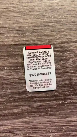 Please I wanna go of this trip #mcdonalds #monopoly #fyp #mcD 