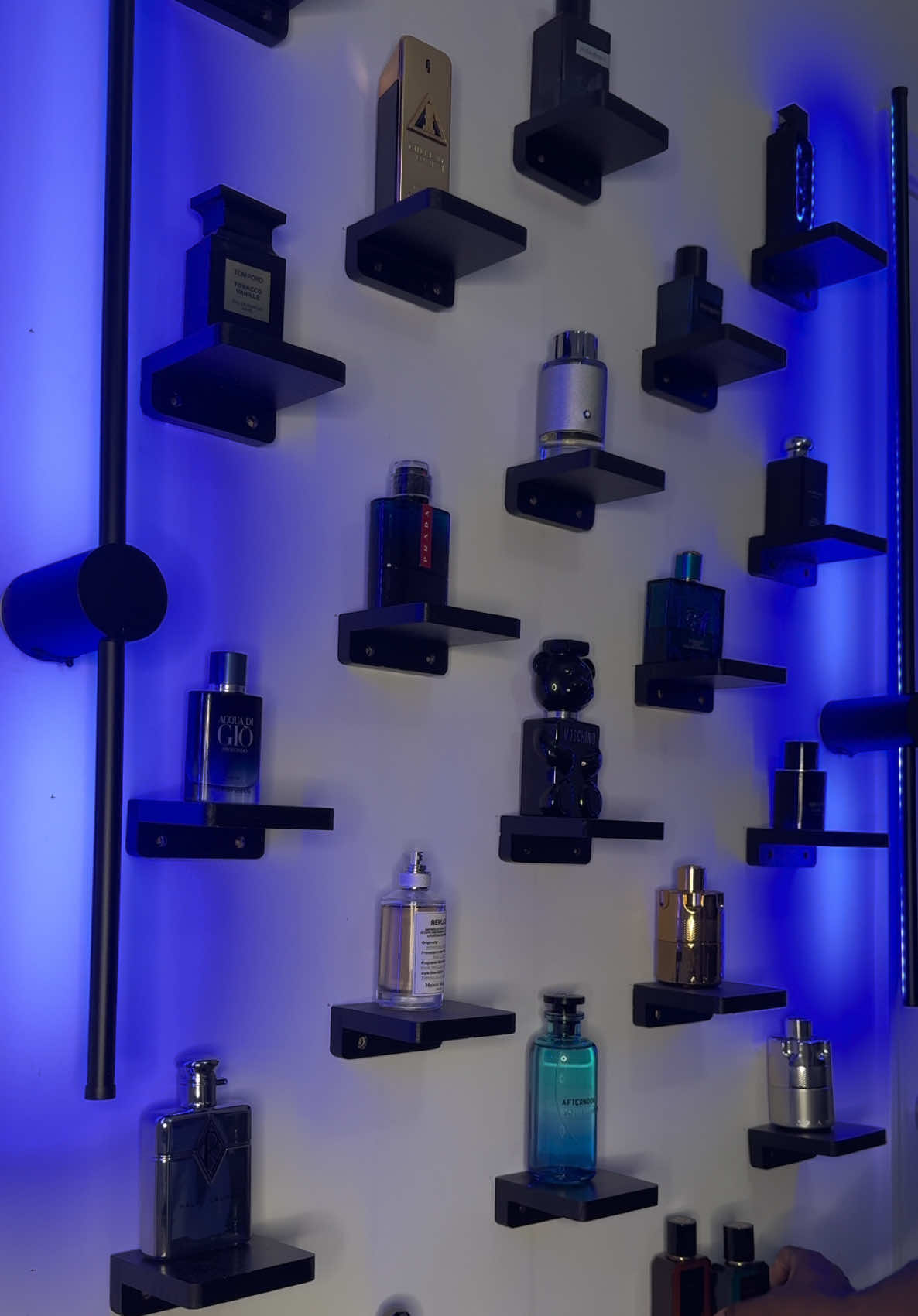 My cologne collection! 😍 Big thanks to @Armani beauty , @Ralph Lauren Fragrances, and @Azzaro Parfumsfor the new additions to the collection.