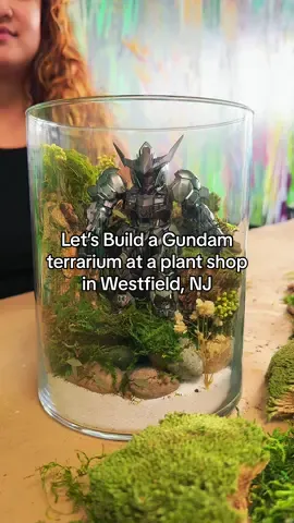 @Gundam Planet x @terraceplantshop 🤖🌿 We invited our friends Christine and Jeff to build and showcase what our Gundam terrarium will look like for anyone who has signed up/interested in signing up! It’s going to be a fun time hanging out with the GP team and the community 🤝 Link in bio to sign up/more information! 📌 #gundamplanet #gundamterrarium