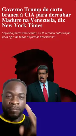 O presidente dos Estados Unidos, Donald Trump, autorizou a Agência Central de Inteligência, a CIA, a executar ações secretas na Venezuela, informou nesta quarta-feira 15 o jornal The New York Times. A se confirmar, será o movimento mais explosivo história #trump #viral #nicolasmaduro 