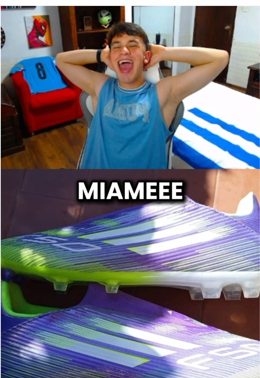 UNA MORDIDITAAA 🫦😂 #futbolargentino #botines #futbolistas #argentina #jugador 