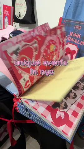 unique events in nyc - junk journaling with strangers ✨ thank you for hosting @Martina Calvi 