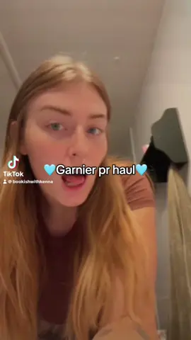 Almost posted this to the wrong TikTok account haha. But hey, if you wanna follow my booktok page it’s @kenna | booktok 📖🎧   Thank you so much @GarnierUSA !!! I’m so, so grateful. I will forever be a lover of your brand 🫶🏼🩵 #fyp #skincareroutine #pr #garnier #beauty 