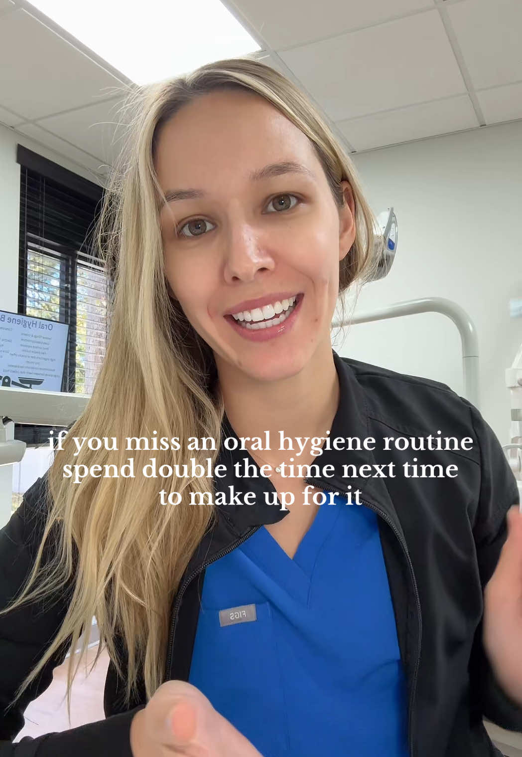 skipping a routine = more bacteria to brush and floss for next time #oralhealth #oralhygiene #oralhealthtips #dentalcare 