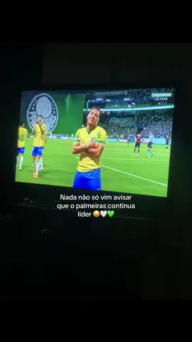 SEGEU O LÍDER 👀💚🤍 #palmeiras #vitorroque #vitorroque #brasileirao 